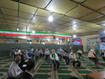 برگزاری جلسه هیات های مذهبی شهرستان  ارزوئیه